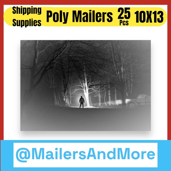 25 10X13 Midnight Creeps Poly Mailers PRICE FIRM Fall - Picture 7 of 14